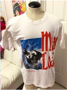 Vintage '94 Meatloaf Cheap Trick Bat of Hell Original Concert T-Shirt Band Tee